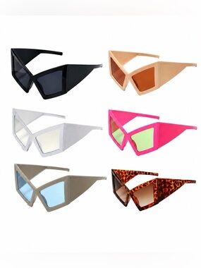 Luxe Oversized Cat-Eye Sunglasses | Statement Shades | Multiple Colors